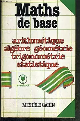 Couverture du produit · Maths de base