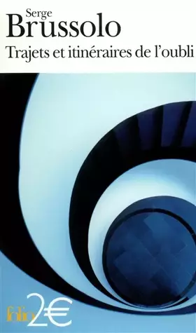 Couverture du produit · Trajets et itinéraires de l'oubli
