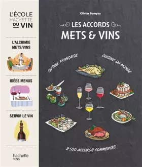 Couverture du produit · Les accords mets et vins