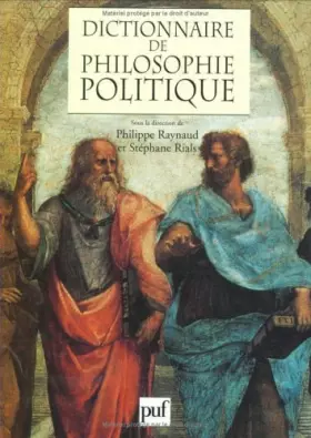 Couverture du produit · Dictionnaire de philosophie politique