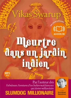 Couverture du produit · Meurtre dans un jardin indien (cc) - Audio livre 2 CD MP3 - 557 Mo + 606 Mo