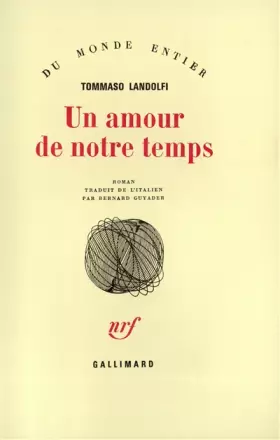 Couverture du produit · Un amour de notre temps