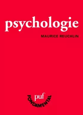 Couverture du produit · Psychologie