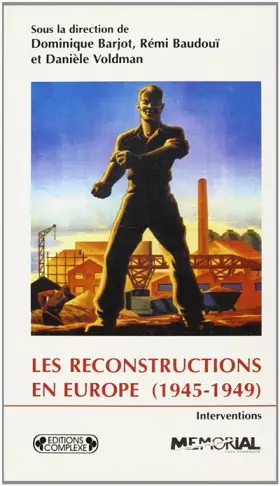Couverture du produit · Les Reconstructions en Europe 1945-1949
