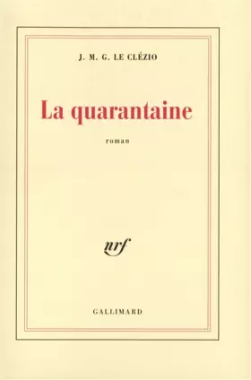 Couverture du produit · La Quarantaine