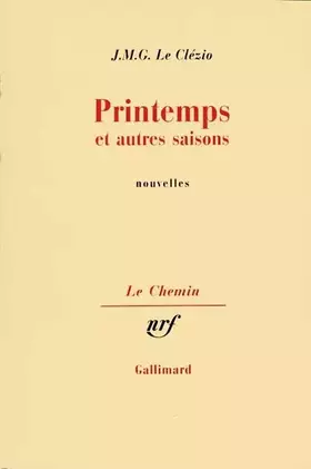 Couverture du produit · Printemps et Autres saisons