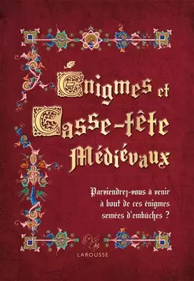 Couverture du produit · Enigmes et casse-tête médiévaux