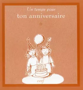 Couverture du produit · Un temps pour ton anniversaire