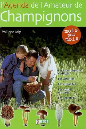 Couverture du produit · Champignons : Agenda l'amateur de champignons