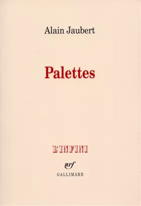 Couverture du produit · Palettes
