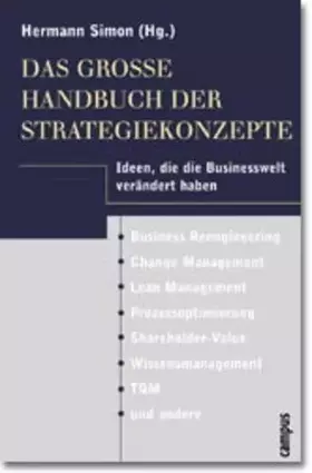 Couverture du produit · Das große Handbuch der Strategiekonzepte: Ideen, die die Businesswelt verändert haben