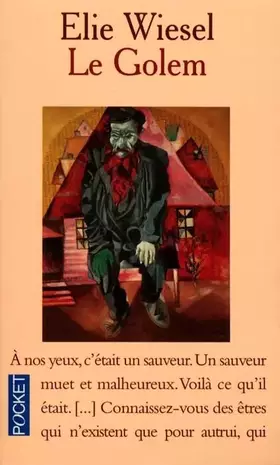 Couverture du produit · Le Golem raconté par Elie Wiesel