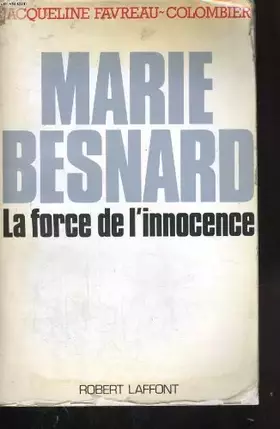 Couverture du produit · Marie besnard : la force de l'innocence