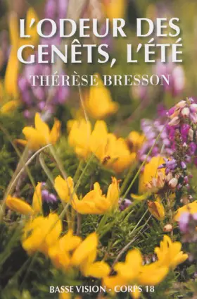 Couverture du produit · L'odeur des genêts, l'été