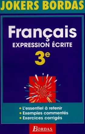 Couverture du produit · JOKE.304 EXPR.ECRIT. REDAC.3E    (Ancienne Edition)