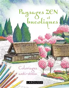 Couverture du produit · Cahiers coloriages paysages Zen et bucoliques