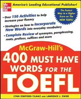 Couverture du produit · 400 Must-Have Words for the TOEFL
