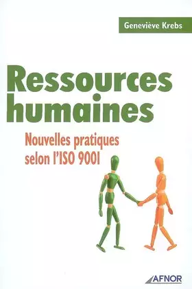 Couverture du produit · Ressources humaines : Nouvelles pratiques selon l'ISO 9001