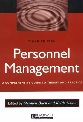 Couverture du produit · Personnel Management: A Comprehensive Guide to Theory and Practice Third Edition