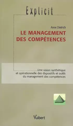 Couverture du produit · Le management des compétences