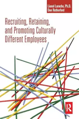 Couverture du produit · Recruiting, retaining and promoting culturally different employees