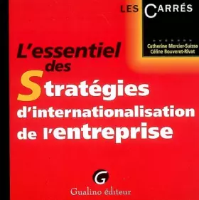 Couverture du produit · L'essentiel des Stratégies d'internationalisation de l'entreprise