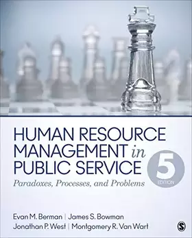 Couverture du produit · Human Resource Management in Public Service: Paradoxes, Processes, and Problems