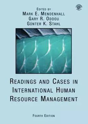 Couverture du produit · Readings and Cases in International Human Resource Management