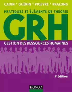 Couverture du produit · GRH - 4e éd. - Gestion des ressources humaines