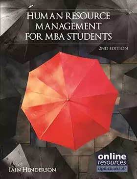 Couverture du produit · Human Resource Management for MBA Students (Cipd Publications)