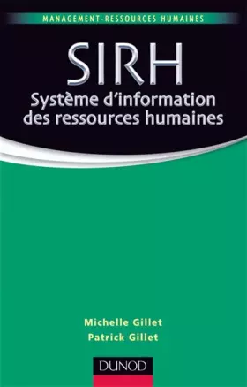 Couverture du produit · SIRH Système d'information des ressources humaines