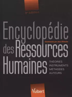 Couverture du produit · Encyclopédie des ressources humaines