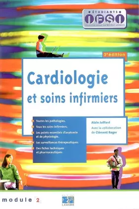 Couverture du produit · CARDIOLOGIE ET SOINS INFIRMIERS 3EME EDITION