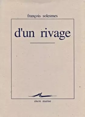 Couverture du produit · D' Un rivage
