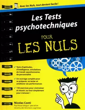 Couverture du produit · Tests psychotechniques pour les Nuls