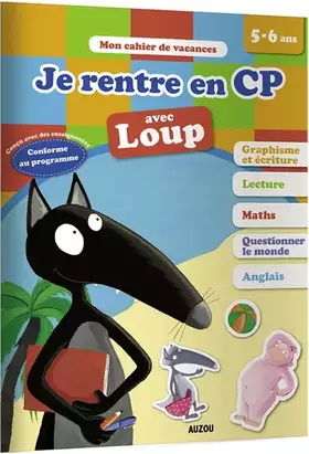Couverture du produit · Cahier de vacances de Loup - Je rentre en CP (édition 2019)