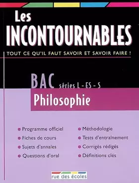 Couverture du produit · Bac Philosophie L-ES-S