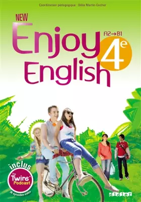 Couverture du produit · New Enjoy English 4e - Livre + DVD-Rom