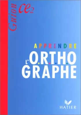 Couverture du produit · CE2, édition 92 (livre de l'élève)