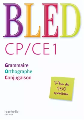 Couverture du produit · CP/CE1 : Grammaire, orthographe, conjugaison
