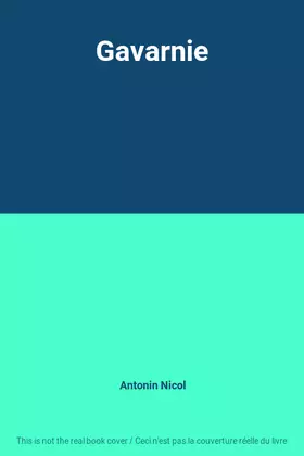 Couverture du produit · Gavarnie