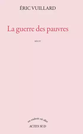 Couverture du produit · La guerre des pauvres