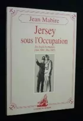 Couverture du produit · Jersey sous l'Occupation
