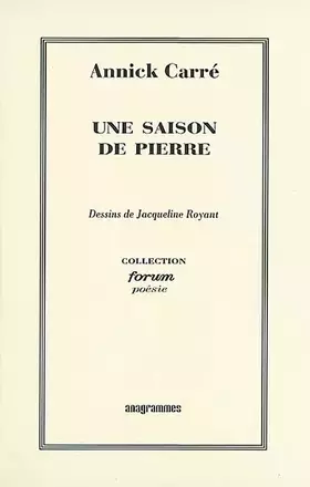 Couverture du produit · Une saison de pierre