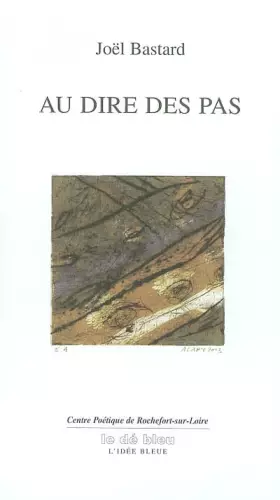 Couverture du produit · Au dire des pas