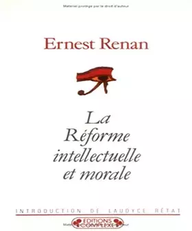 Couverture du produit · La réforme intellectuelle et morale