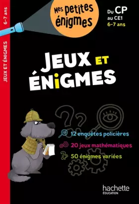 Couverture du produit · Jeux et énigmes Du CP au CE1 - Cahier de vacances 2023