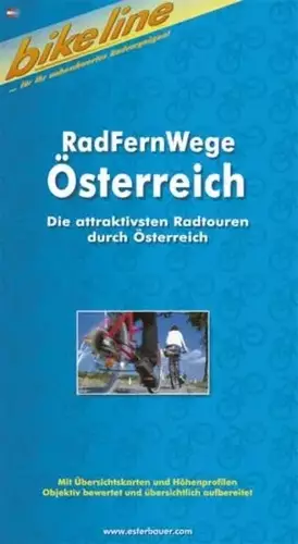 Couverture du produit · Bikeline Radtourenbuch, Radfernwege Österreich: Die attraktivsten Radtouren durch Österreich