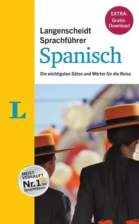 Couverture du produit · Langenscheidt Sprachführer Spanisch - Buch inklusive E-Book zum Thema „Essen & Trinken“: Die wichtigsten Sätze und Wörter für d