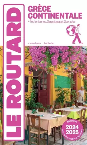 Couverture du produit · Guide du Routard Grèce continentale 2024/25